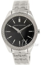 Emporio Armani Exchange Czarny/Stal Ã˜40 mm